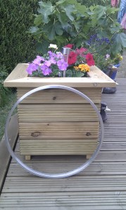 The cleaned up 24 inch rim