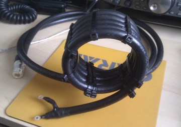 Choke Balun 4m-6m yagi 2014-05-01 13.10.56