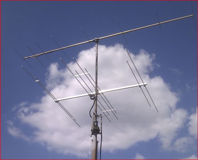 New 2m, and dual 4 & 6m yagi installation